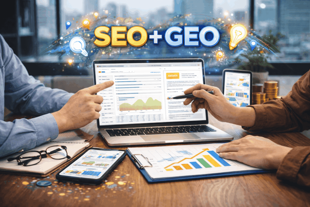 SEO + GEO approach